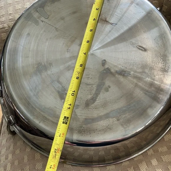 All-Clad 16.5 inch Stainless Steel 2-Handle Saute Pan/ Paella Pan - Picture 11 of 16